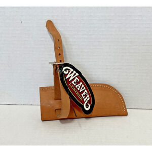 Weaver Harness Leather Curb Strap & Holster